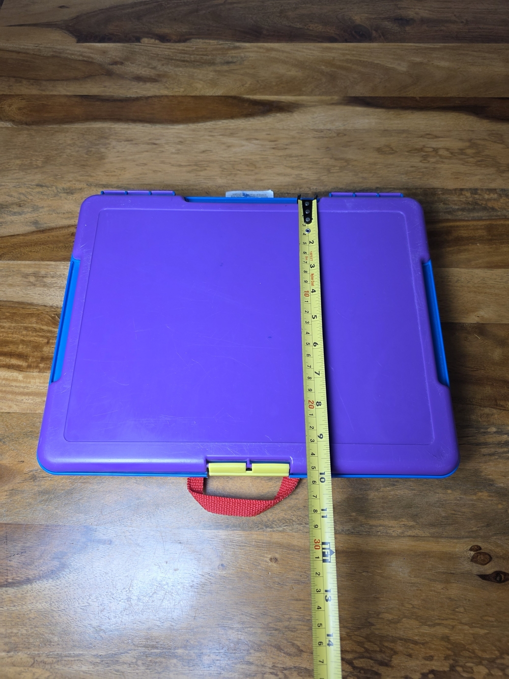 Vintage 90s Crayola Kids Lap Desk & Art Storage Carry Case - Picture 8 of 8